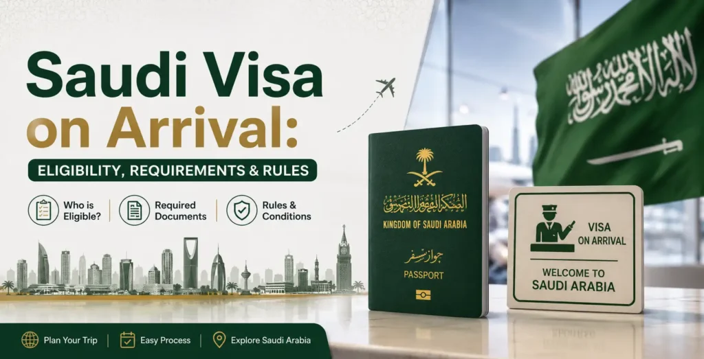 Saudi Visa on Arrival Eligibility, Requirements & Rules